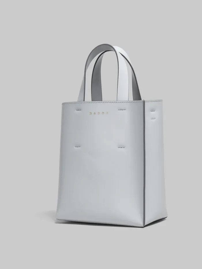 Museo Mini Bag In Grey Leather Women Marni Tote Bags