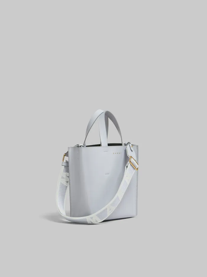 Museo Mini Bag In Grey Leather Women Marni Tote Bags