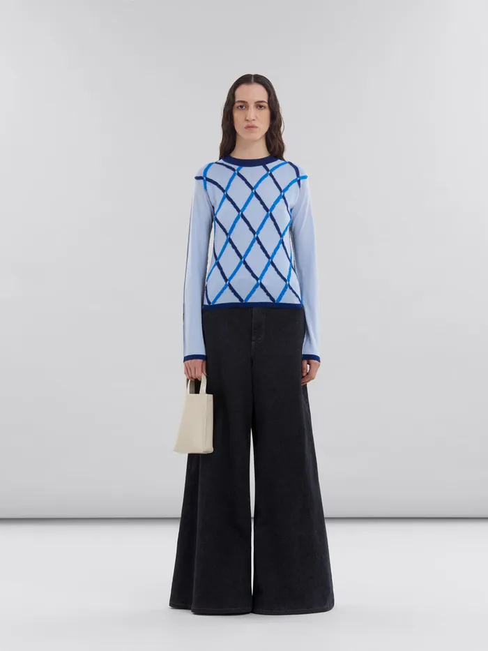 MUSEO Nano Bag In Cream Leather Women Marni Crossbody Bags