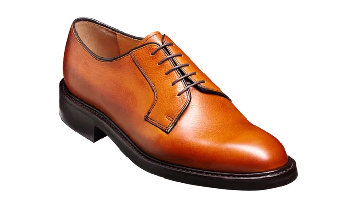 Nairn 8211 Cedar Grain Mens Barker Shoes Derbys