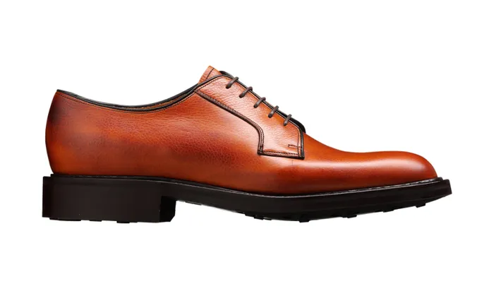 Nairn 8211 Cedar Grain Mens Barker Shoes Derbys
