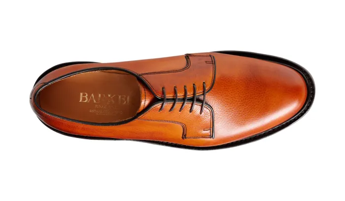 Nairn 8211 Cedar Grain Mens Barker Shoes Derbys