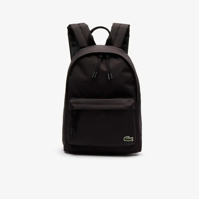 Neocroc Small Canvas Backpack Black Mens Lacoste Bags USA