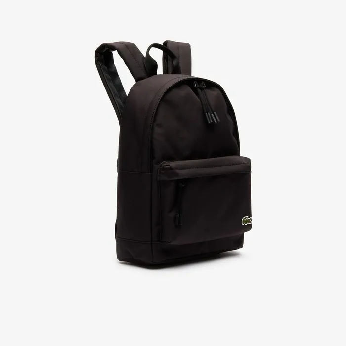 Neocroc Small Canvas Backpack Black Mens Lacoste Bags USA