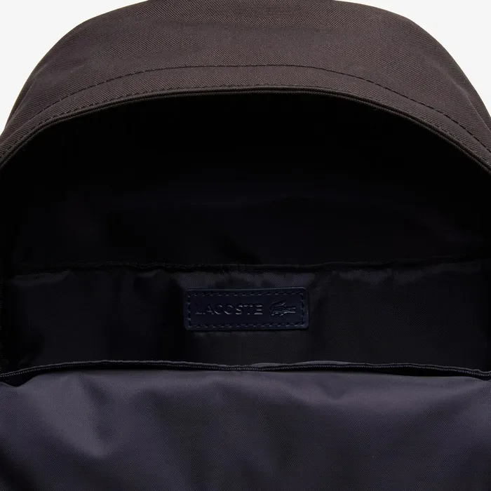 Neocroc Small Canvas Backpack Black Mens Lacoste Bags USA
