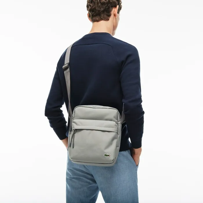 Neocroc Vertical Zip Bag Peacoat Mens Lacoste Bags On Sale