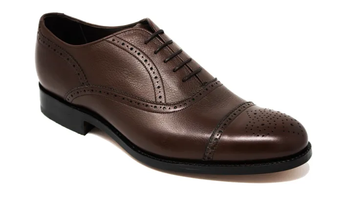 Newcastle 8211 Brown Cervo Mens Barker Shoes Brogues