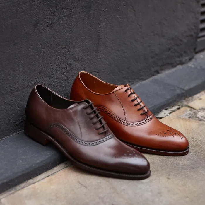 Newchurch 8211 Antique Rosewood Mens Barker Shoes Brogues