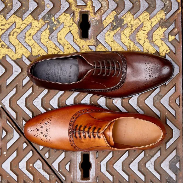 Newchurch 8211 Antique Rosewood Mens Barker Shoes Brogues