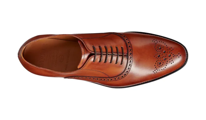 Newchurch 8211 Antique Rosewood Mens Barker Shoes Brogues
