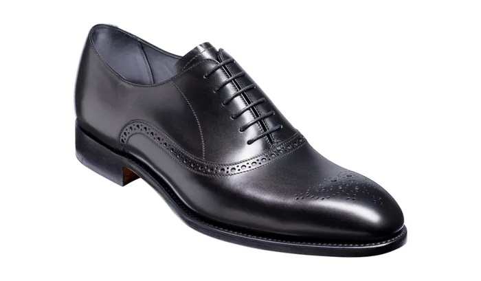 Newchurch 8211 Black Calf Mens Barker Shoes Brogues