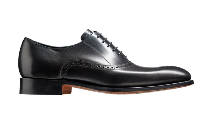 Newchurch 8211 Black Calf Mens Barker Shoes Brogues