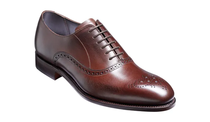 Newchurch 8211 Dark Walnut Mens Barker Shoes Oxfords