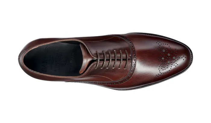 Newchurch 8211 Dark Walnut Mens Barker Shoes Oxfords
