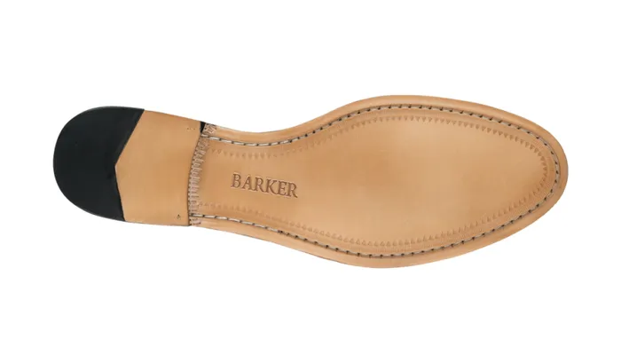 Newington 8211 Black HiShine Mens Barker Shoes Loafers