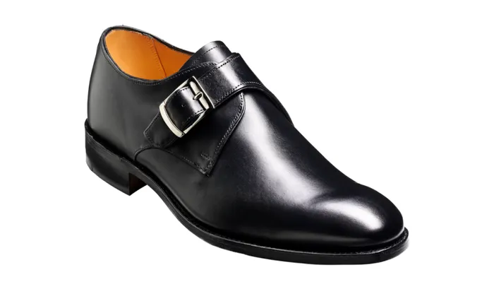 Northcote 8211 Black Calf Mens Barker Shoes Monk Straps