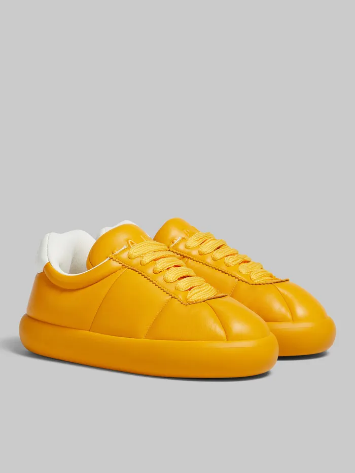 Orange Leather BigFoot 20 Sneaker Men Marni Sneakers
