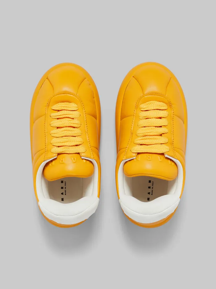 Orange Leather BigFoot 20 Sneaker Men Marni Sneakers