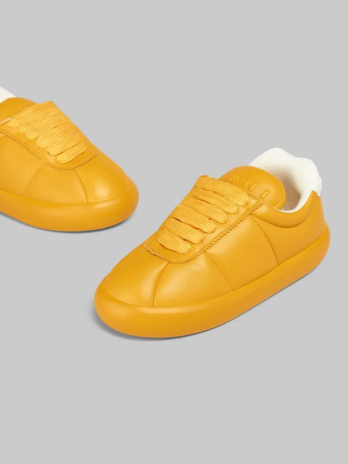 Orange Leather BigFoot 20 Sneaker Men Marni Sneakers