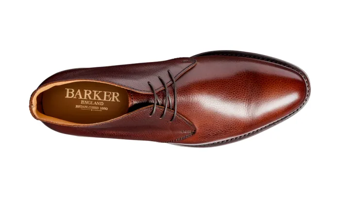 Orkney 8211 Cherry Grain Mens Barker Shoes Boots