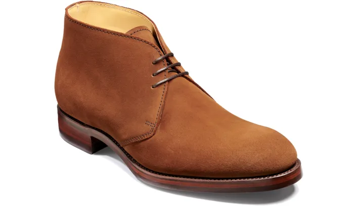 Orkney 8211 Old Snuff Suede Mens Barker Shoes Boots