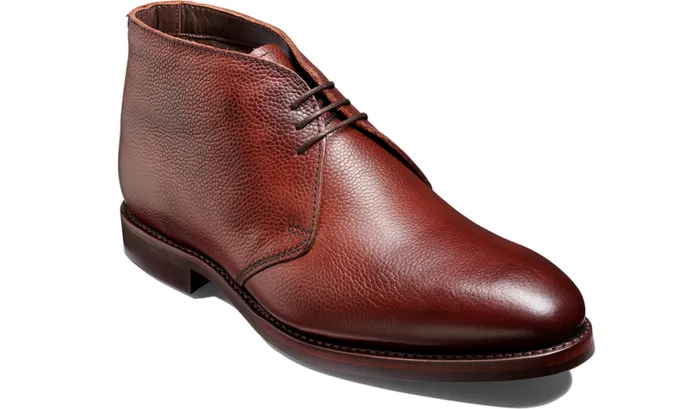 Orkney S 8211 Cherry Grain Mens Barker Shoes Boots