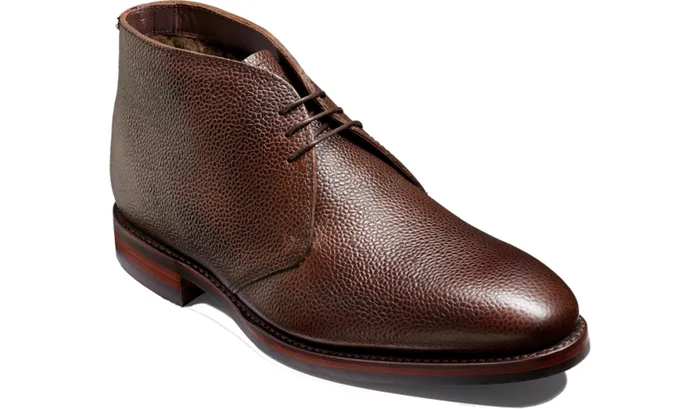 Orkney S 8211 Dark Brown Grain Mens Barker Shoes Boots