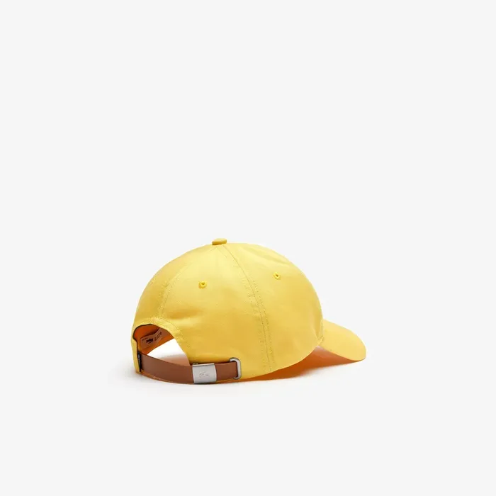 OversizedCroc Cap Yellow Mens Lacoste Caps and Hats On Sale