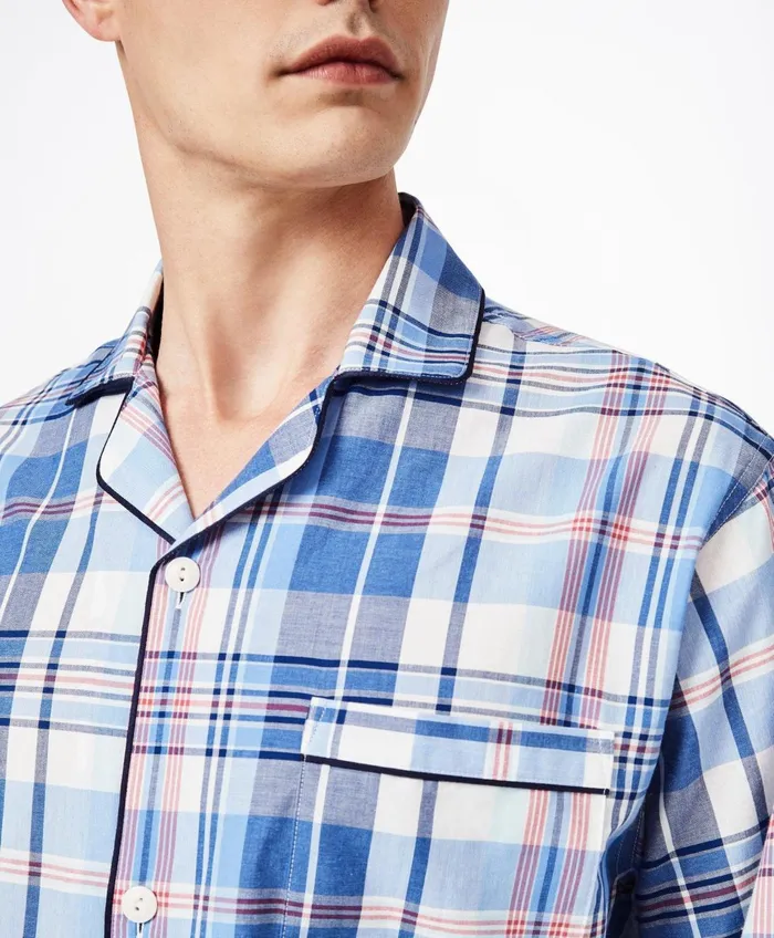 Pajamas andamp Robes Men Brooks Brothers Madras Pajamas Whitebluered Pajamas andamp Robes Men Brooks Brothers Madras Pajamas Whitebluered