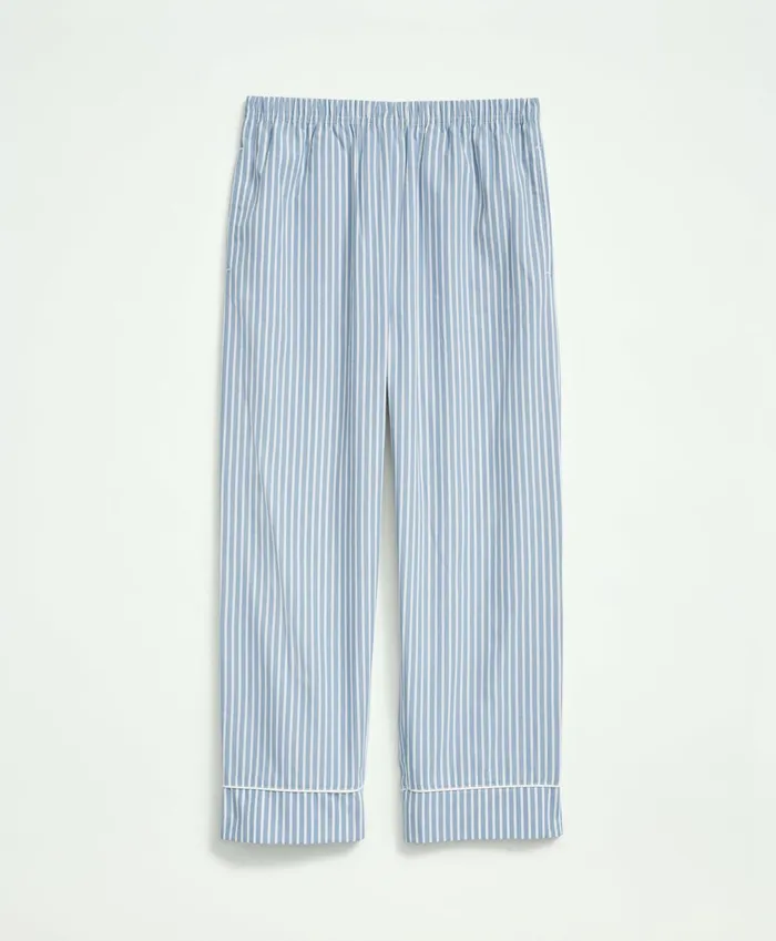 Pajamas Kids Brooks Brothers Kids Long Sleeve Button Up Pajama Set Light Blue