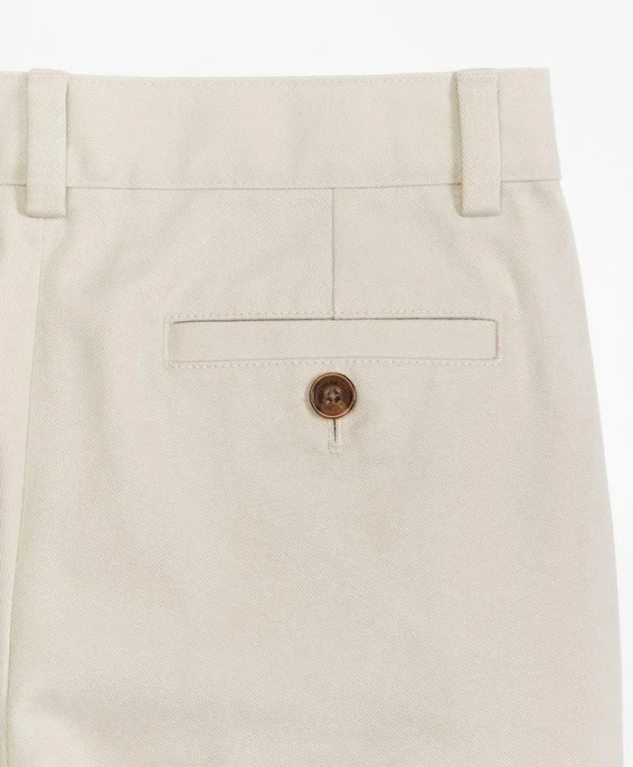 Pants andamp Shorts Kids Brooks Brothers Boys FlatFront NonIron Advantage Chino Pants Stone