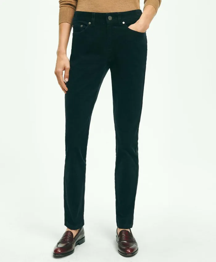 Pants andamp Skirts Women Brooks Brothers Stretch Cotton Corduroy 5Pocket Pants Black Pants andamp Skirts Women Brooks Brothers Stretch Cotton Corduroy 5Pocket Pants Black