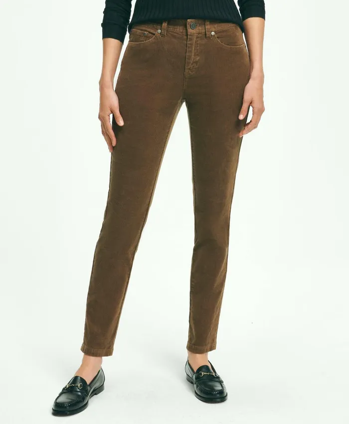 Pants andamp Skirts Women Brooks Brothers Stretch Cotton Corduroy 5Pocket Pants Brown Pants andamp Skirts Women Brooks Brothers Stretch Cotton Corduroy 5Pocket Pants Brown