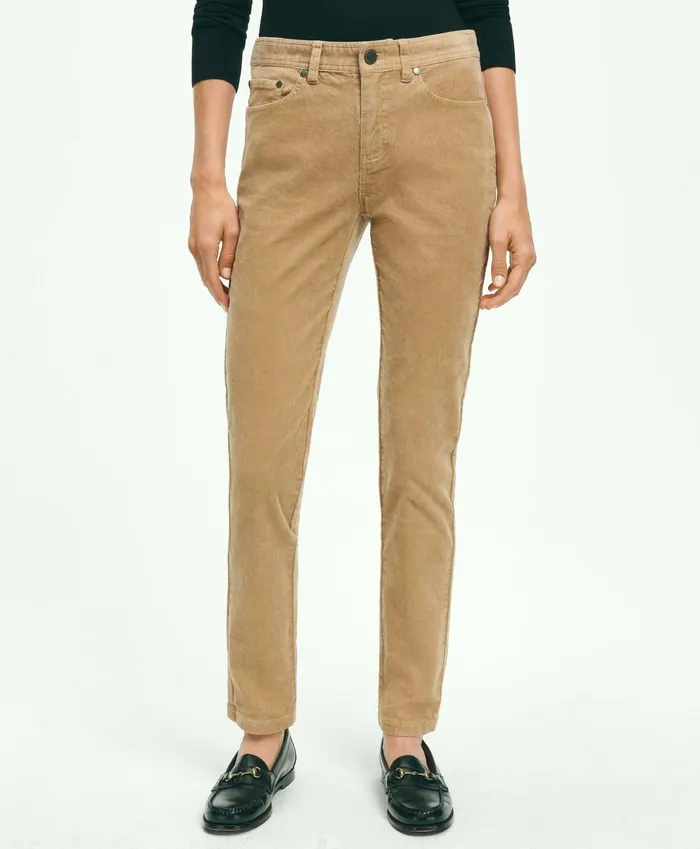 Pants andamp Skirts Women Brooks Brothers Stretch Cotton Corduroy 5Pocket Pants Taupe Pants andamp Skirts Women Brooks Brothers Stretch Cotton Corduroy 5Pocket Pants Taupe