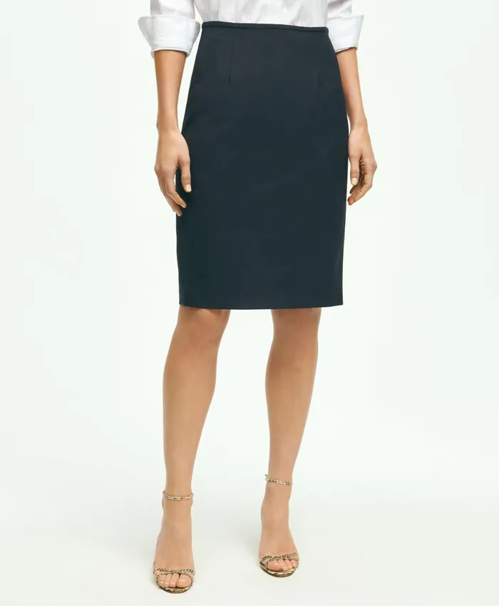 Pants andamp Skirts Women Brooks Brothers The Essential Brooks Brothers Stretch Wool Pencil Skirt Navy Pants andamp Skirts Women Brooks Brothers The Essential Brooks Brothers Stretch Wool Pencil Skirt Navy