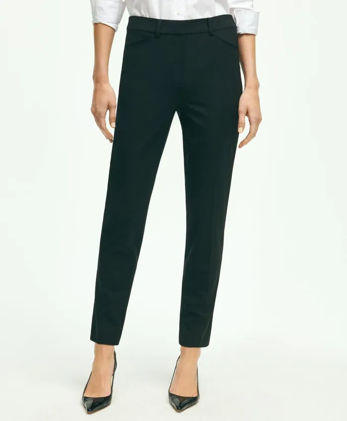 Pants andamp Skirts Women Brooks Brothers The Essential Brooks Brothers Stretch Wool Slim Crop Pants Black Pants andamp Skirts Women Brooks Brothers The Essential Brooks Brothers Stretch Wool Slim Crop Pants Black