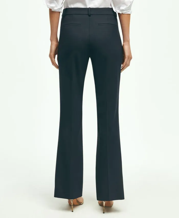 Pants andamp Skirts Women Brooks Brothers The Essential Brooks Brothers Stretch Wool Trousers Navy