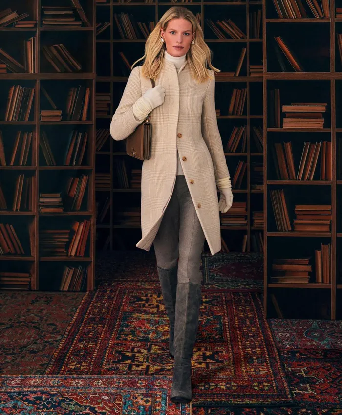 Pants andamp Skirts Women Brooks Brothers Wool Flannel Pants Beige