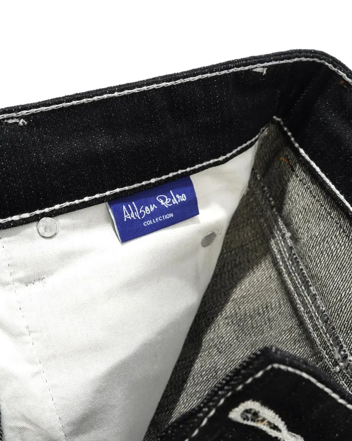 Pants Men Butter Goods Adilson Denim Jeans Black Pants Men Butter Goods Adilson Denim Jeans Black