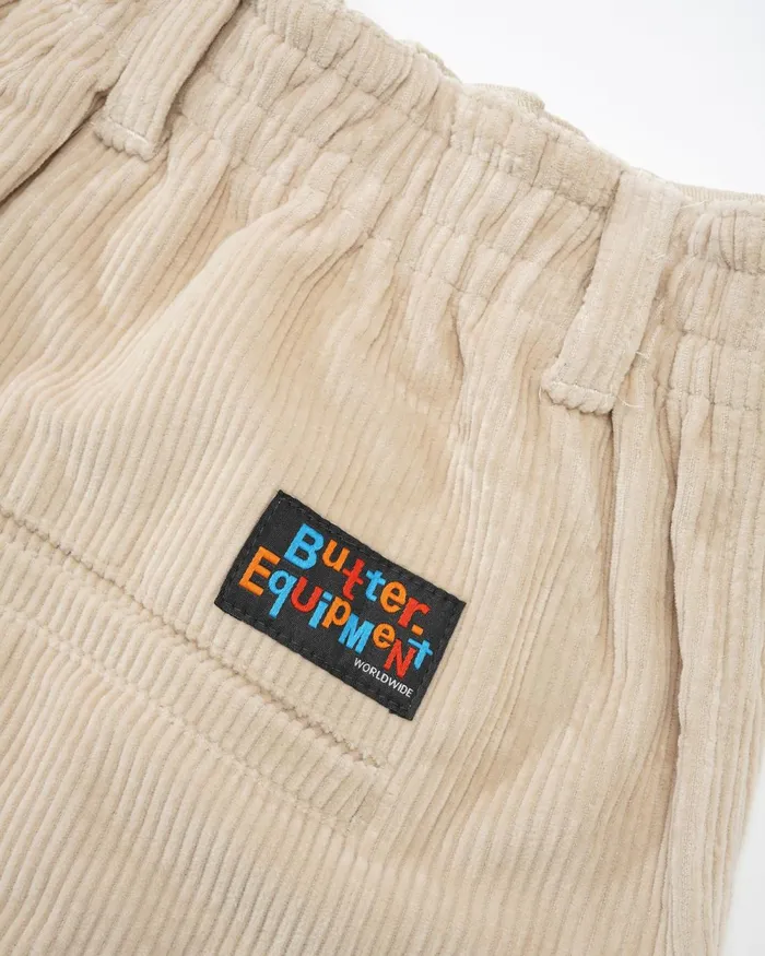 Pants Men Butter Goods Corduroy Wide Leg Pants Bone Pants Men Butter Goods Corduroy Wide Leg Pants Bone
