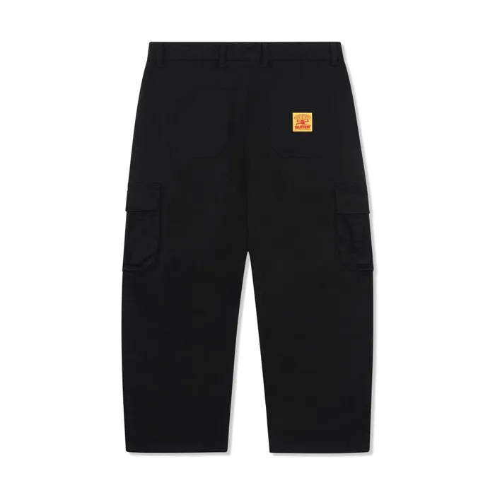 Pants Men Butter Goods Field Cargo Pants Washed Black Pants Men Butter Goods Field Cargo Pants Washed Black
