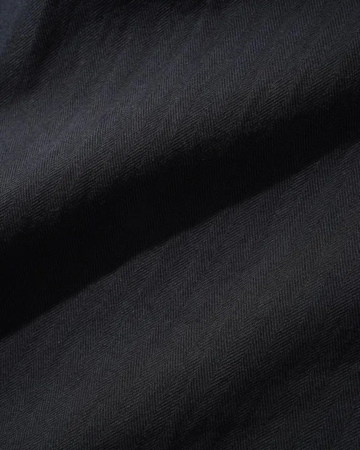 Pants Men Butter Goods Pleated Trousers Black