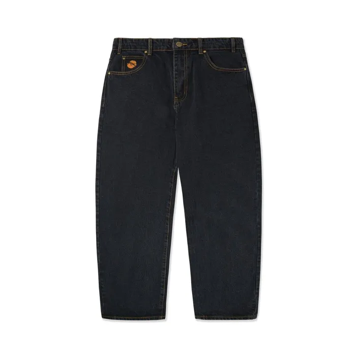 Pants Men Butter Goods Santosuosso Denim Jeans Washed Black