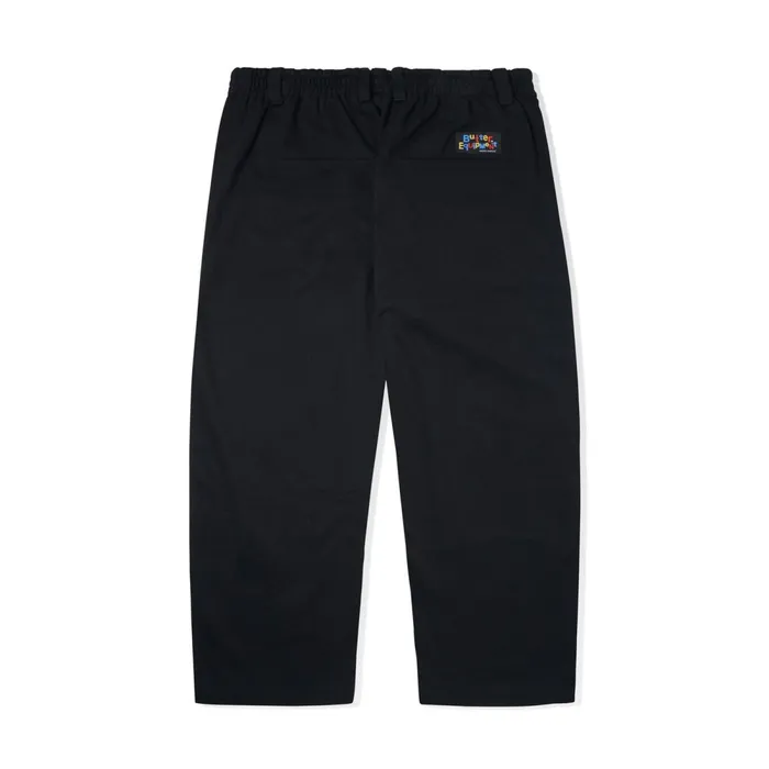 Pants Men Butter Goods Wide Leg Pants Black Pants Men Butter Goods Wide Leg Pants Black