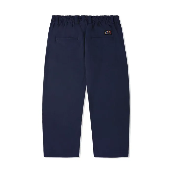 Pants Men Butter Goods Wide Leg Pants Navy Pants Men Butter Goods Wide Leg Pants Navy