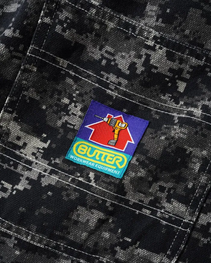 Pants Men Butter Goods Work Pants Dark Digital Camo Pants Men Butter Goods Work Pants Dark Digital Camo