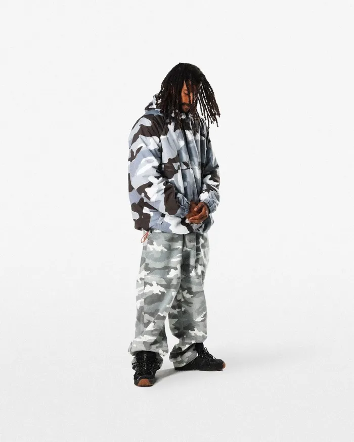 Pants Men Butter Goods Work Pants Snow Camo