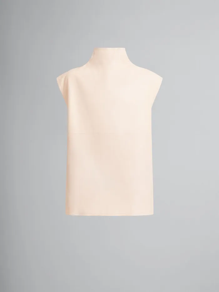 Peach Nappa Leather Dress Men Marni Tops and TShirts