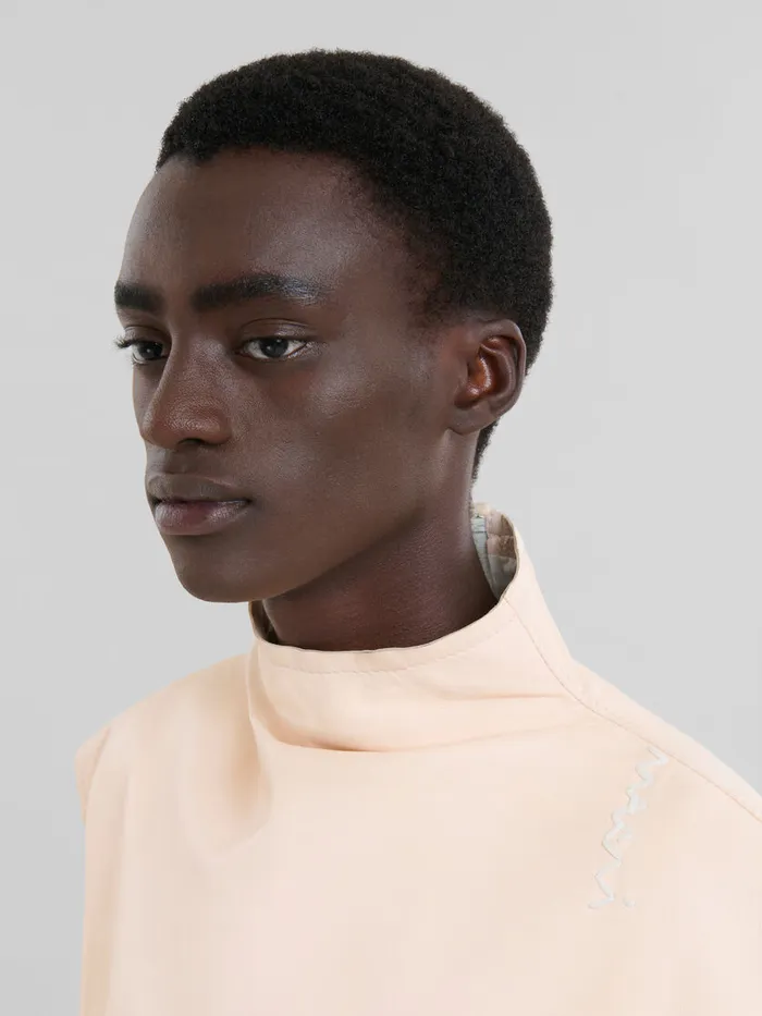 Peach Nappa Leather Dress Men Marni Tops and TShirts