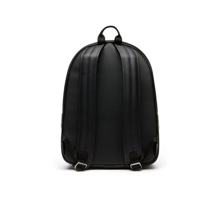 Petit Piqu Backpack Black Mens Lacoste Bags Store